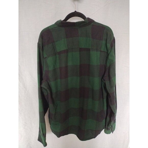 Boston Traders Men's Flannel Shirt Green XL Pre-Owned - Picture 10 of 11